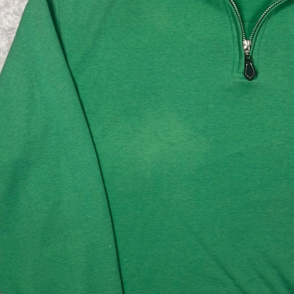 Ballybunion Golf Club Quarter Zip Mens XL Green Pullover Irish Golf Sweatshirt